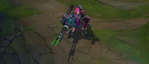 金克丝皮肤视频,炫酷特效，魅力四射！